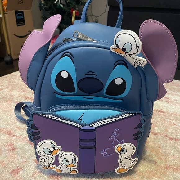 Loungefly Bags Loungefly Disney Lilo Stitch Storytime Ducklings
